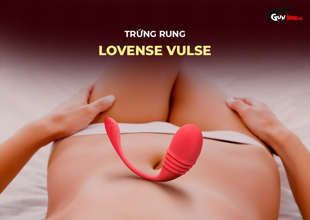 Lovense Vulse Remote Control Vibrating Egg Intense