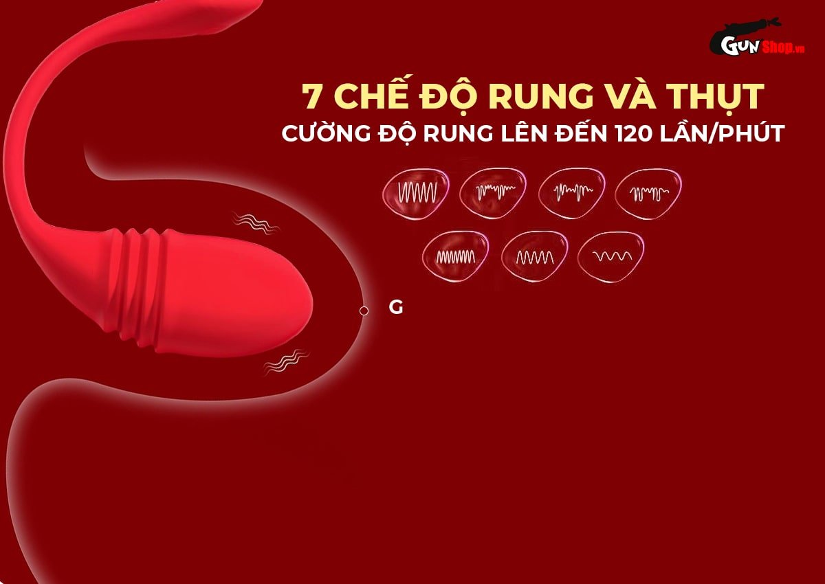 Trứng rung Lovense Vulse cao cấp rung thụt thông minh Trứng rung Lovense Vulse cao cấp rung thụt thông minh