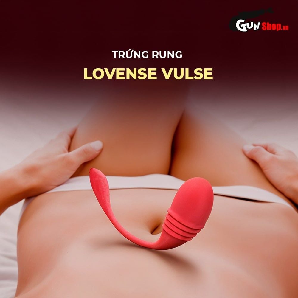 Trứng rung Lovense Vulse điều khiển từ xa đa chế độ rung