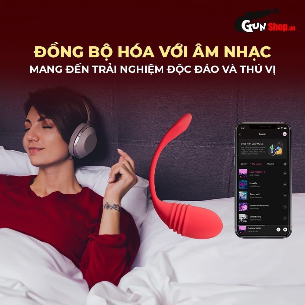 Trứng rung Lovense Vulse điều khiển từ xa đa chế độ rung
