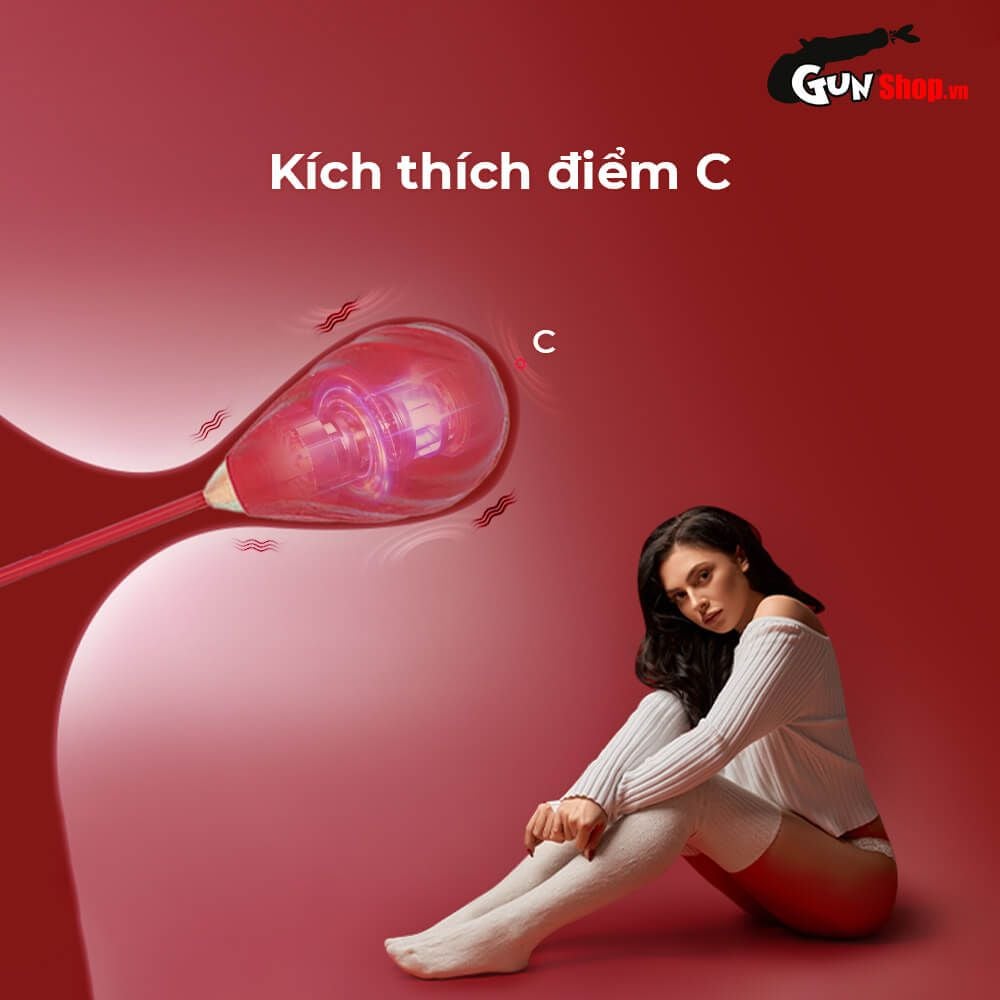 Trứng Rung Magic Motion Sundae Kích Thích 10 Chế Độ Âm Đạo