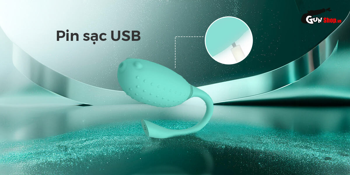 Trứng rung Magic Motion Fugu kết nối Bluetooth điều khiển ứng dụng điện thoại