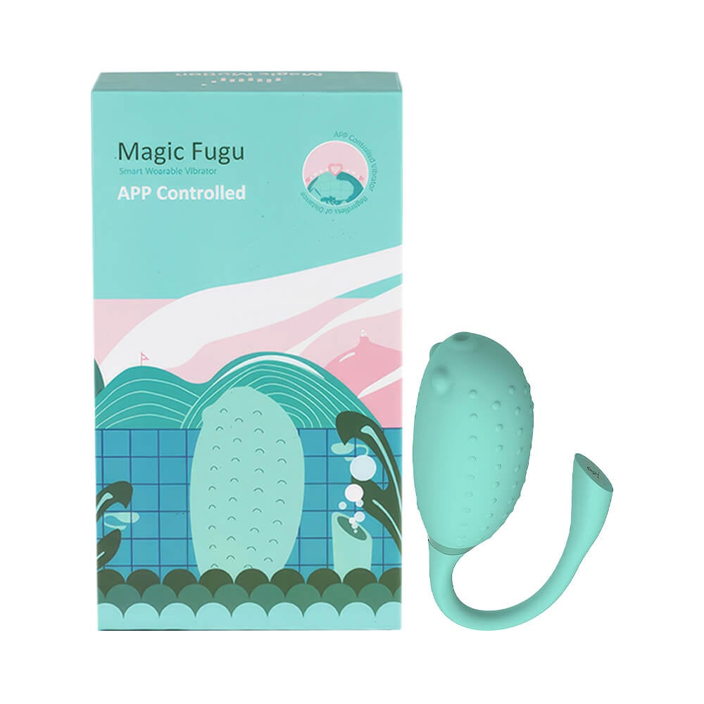 Trứng rung Magic Motion Fugu kết nối Bluetooth điều khiển ứng dụng điện thoại 