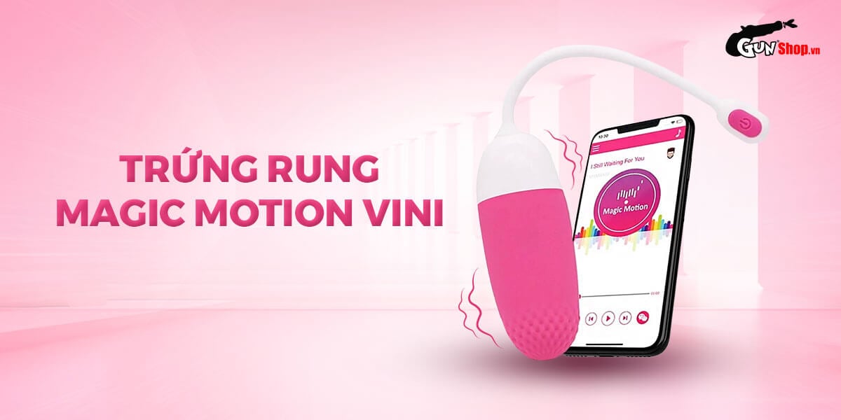 Magic Motion Vini Silicone & ABS Vibrator USB Rechargeable