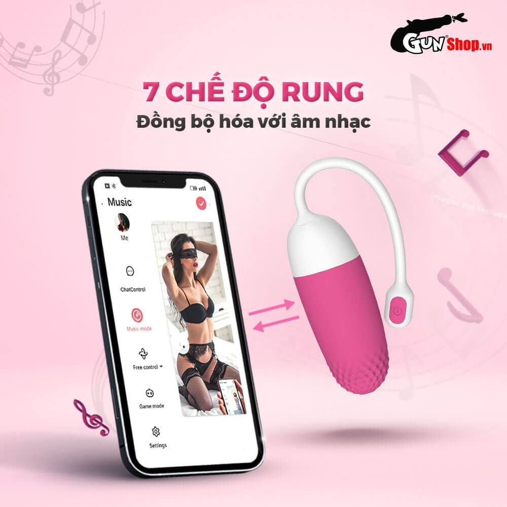 Trứng Rung Magic Motion Vini Silicon ABS Chuẩn Y Tế Chống Nước