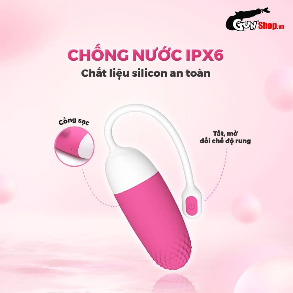 Trứng Rung Magic Motion Vini Silicon ABS Chuẩn Y Tế Chống Nước