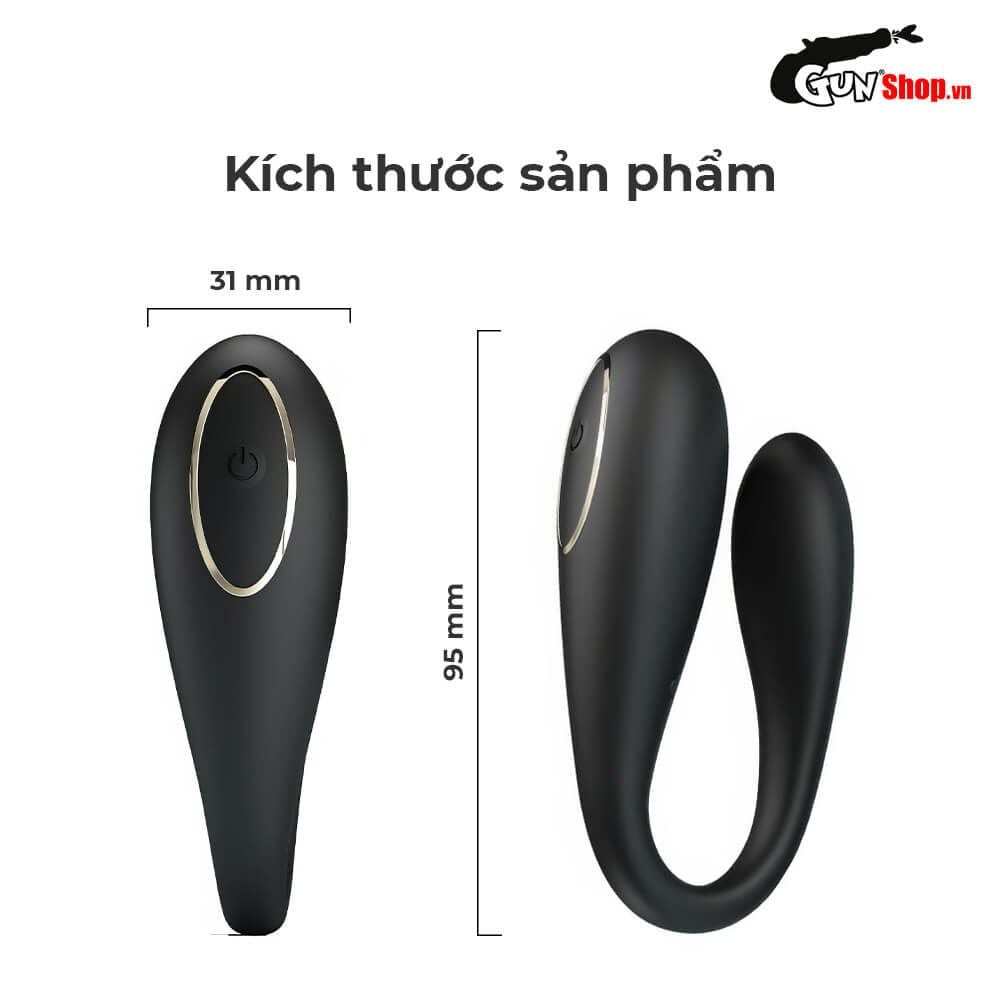 Trứng rung không dây Pretty Love Nathan tự thủ dâm hoặc dùng cùng bạn tình