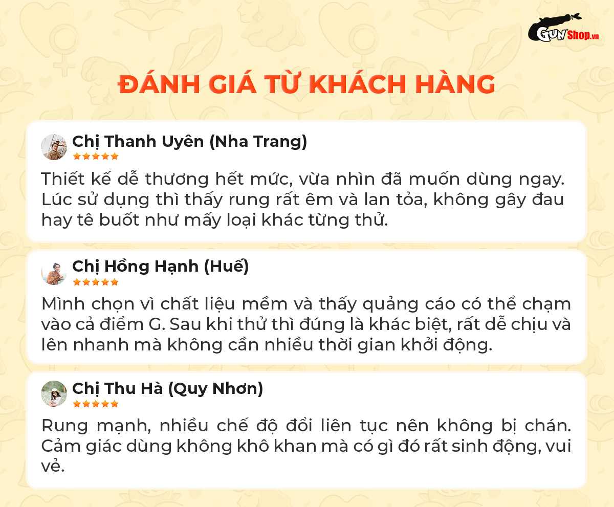 Trứng rung Shelly Bunny sang trọng kích thích cực mạnh