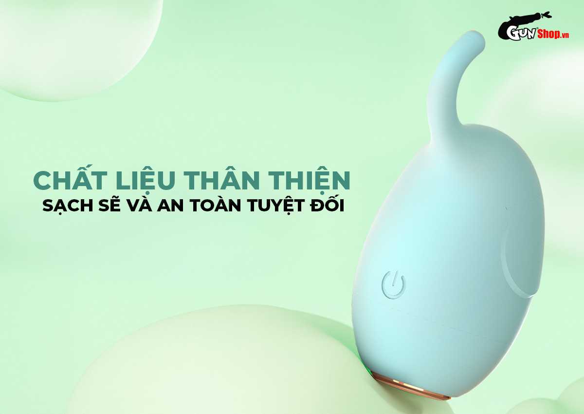 Trứng rung hình voi Shelly dễ thương mini