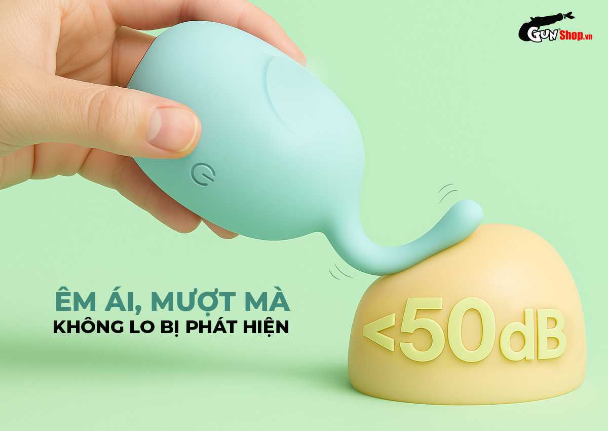 Trứng rung hình voi Shelly dễ thương mini