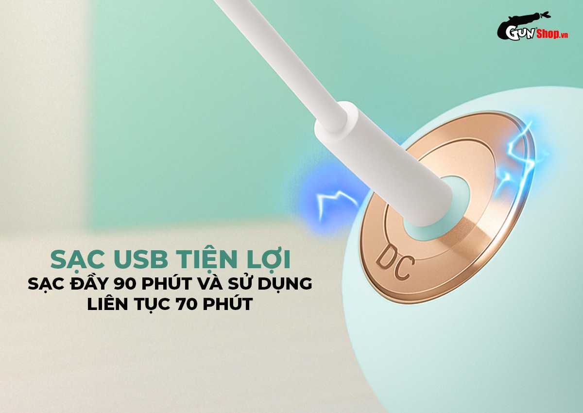 Trứng rung hình voi Shelly dễ thương mini