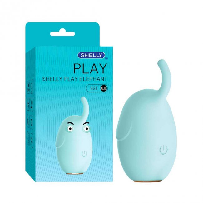 Trứng rung hình voi Shelly Play Elephant tinh tế dễ thương 