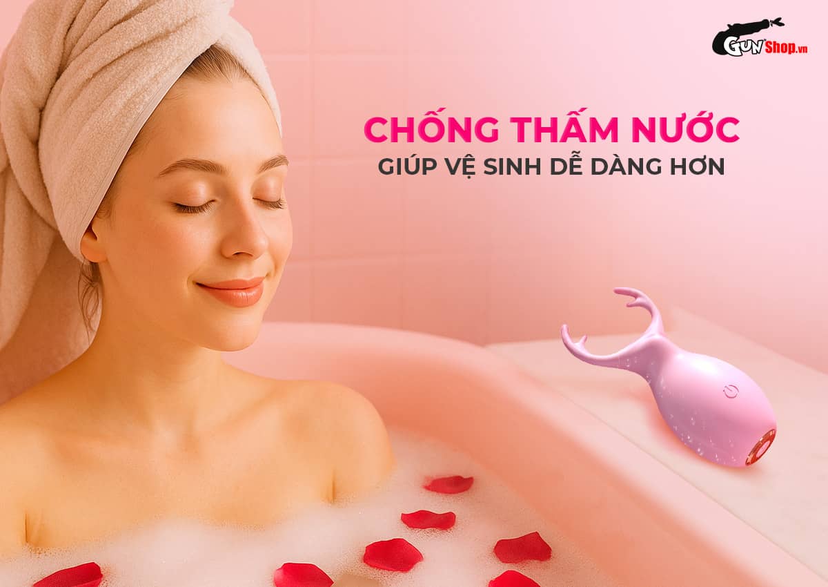 Trứng rung Shelly hình hươu cao cổ 10 chế độ rung đa điểm kích thích Trứng rung Shelly hình hươu cao cổ 10 chế độ rung đa điểm kích thích