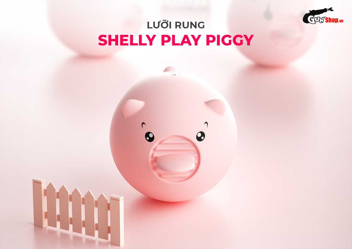 Lưỡi Rung Shelly Play Piggy Kích Thích Mua Ngay