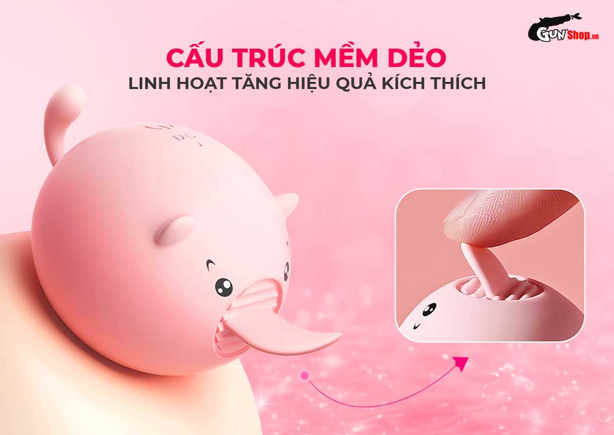 Đánh giá Lưỡi rung hình heo Shelly Play Piggy chính hãng Đánh giá Lưỡi rung hình heo Shelly Play Piggy chính hãng