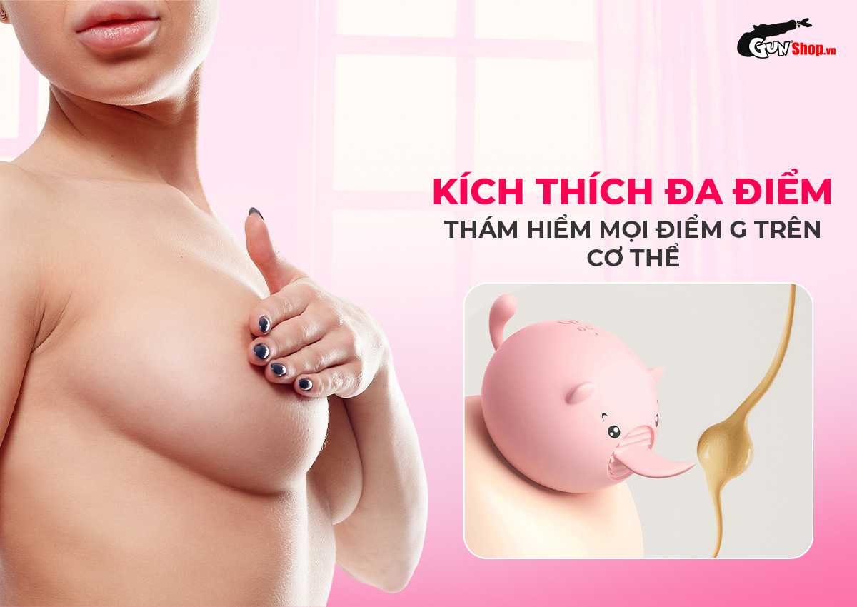 Đánh giá Lưỡi rung hình heo Shelly Play Piggy chính hãng Đánh giá Lưỡi rung hình heo Shelly Play Piggy chính hãng