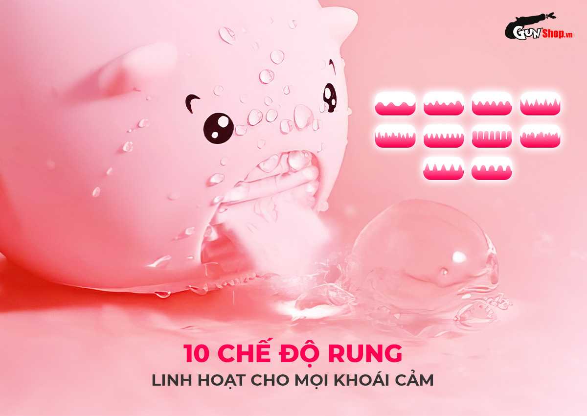 Đánh giá Lưỡi rung hình heo Shelly Play Piggy chính hãng Đánh giá Lưỡi rung hình heo Shelly Play Piggy chính hãng