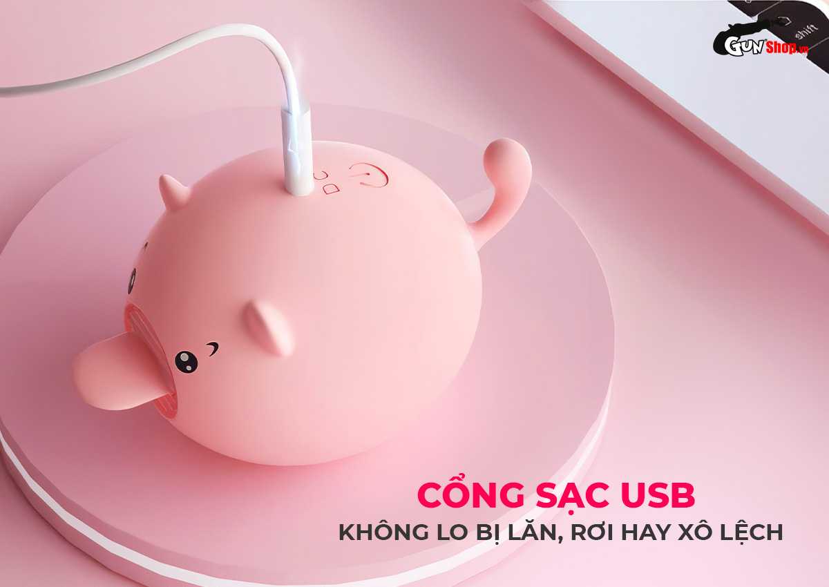 Đánh giá Lưỡi rung hình heo Shelly Play Piggy chính hãng Đánh giá Lưỡi rung hình heo Shelly Play Piggy chính hãng