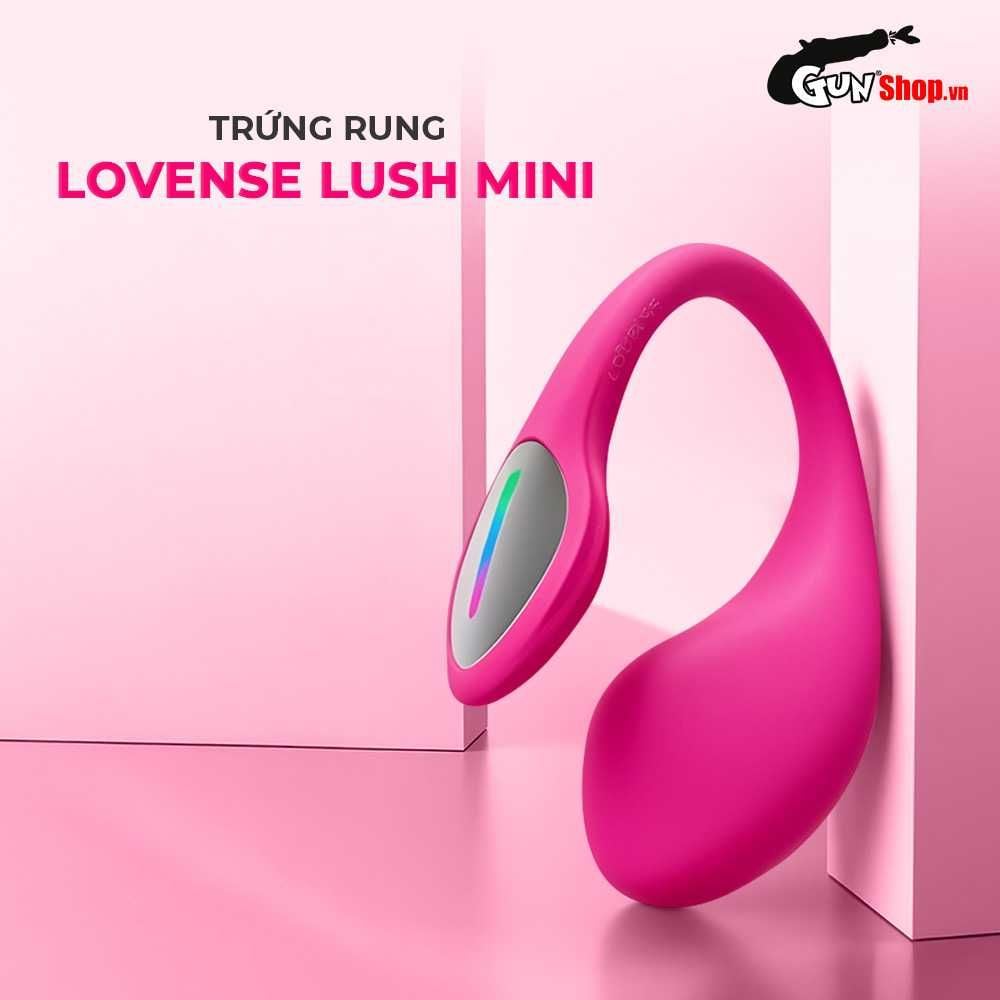 Trứng rung Lovense Lush Mini nhỏ gọn mạnh mẽ dễ dàng mang theo mọi nơi