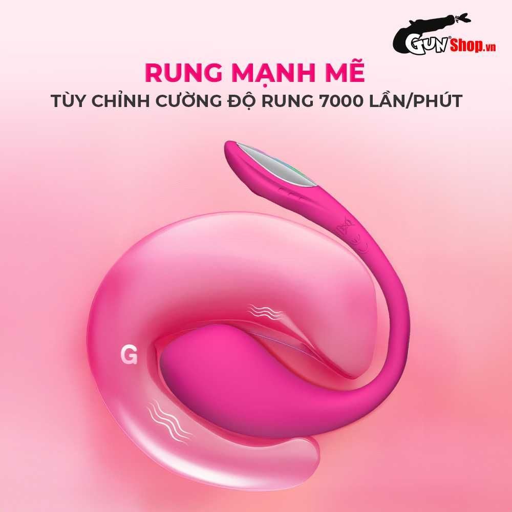 Trứng rung Lovense Lush Mini nhỏ gọn mạnh mẽ dễ dàng mang theo mọi nơi