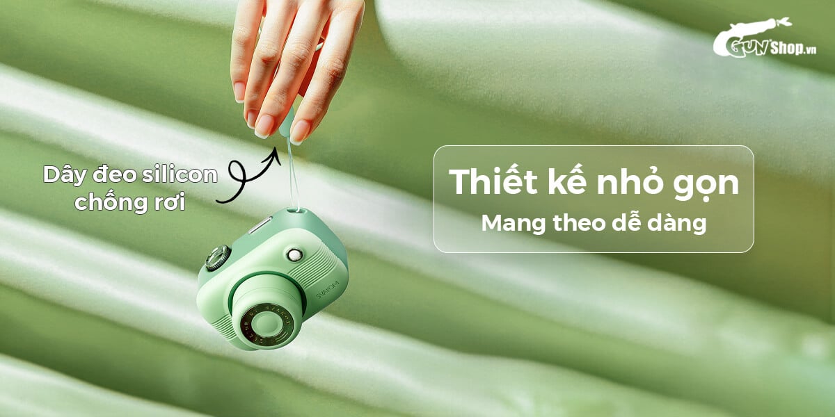 Svakom Alberta 4-in-1 massager cute camera design unique