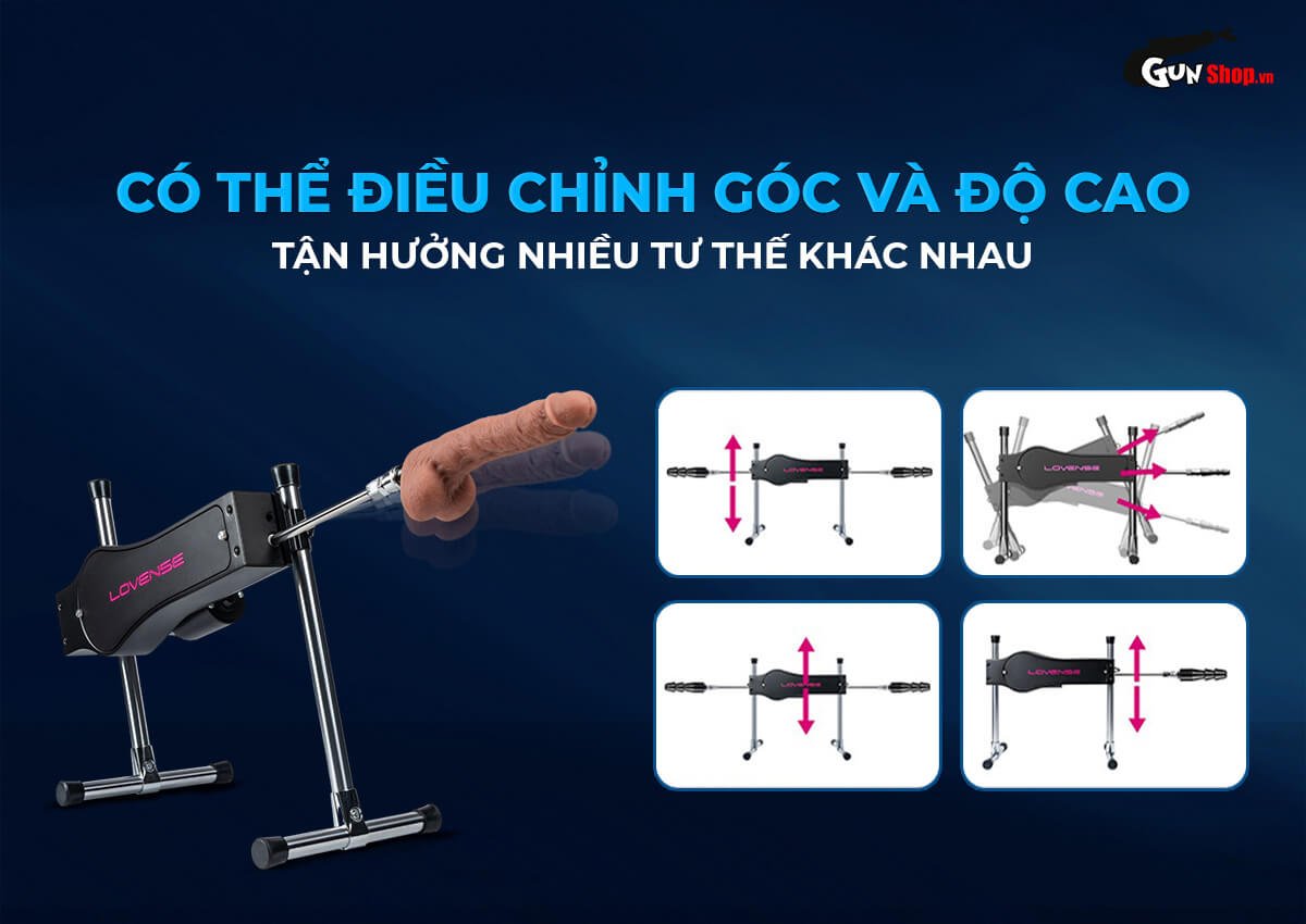 Máy Lovense Sex Machine tự động cao cấp trải nghiệm mê ly