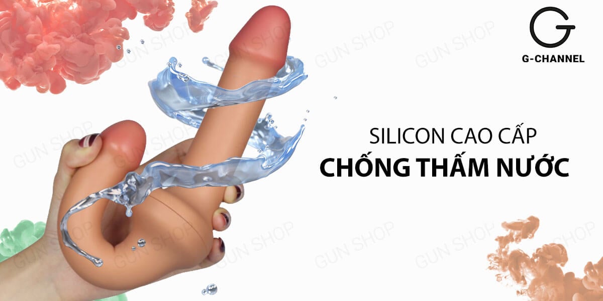 Dương vật giả 2 đầu Lovetoy đa chế độ rung dành cho cặp đôi