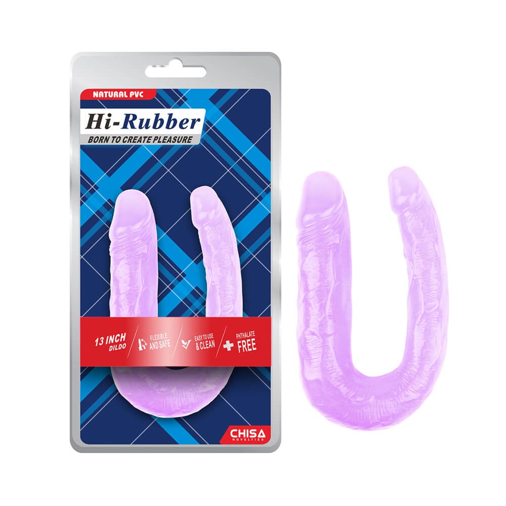Dương vật giả 2 đầu Chisa Hi-Rubber 13 inch silicone cao cấp 