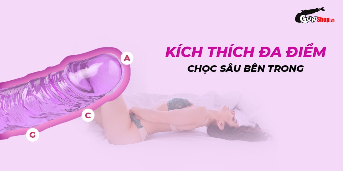 Dương vật giả 2 đầu Chisa Hi-Rubber silicon cao cấp an toàn da