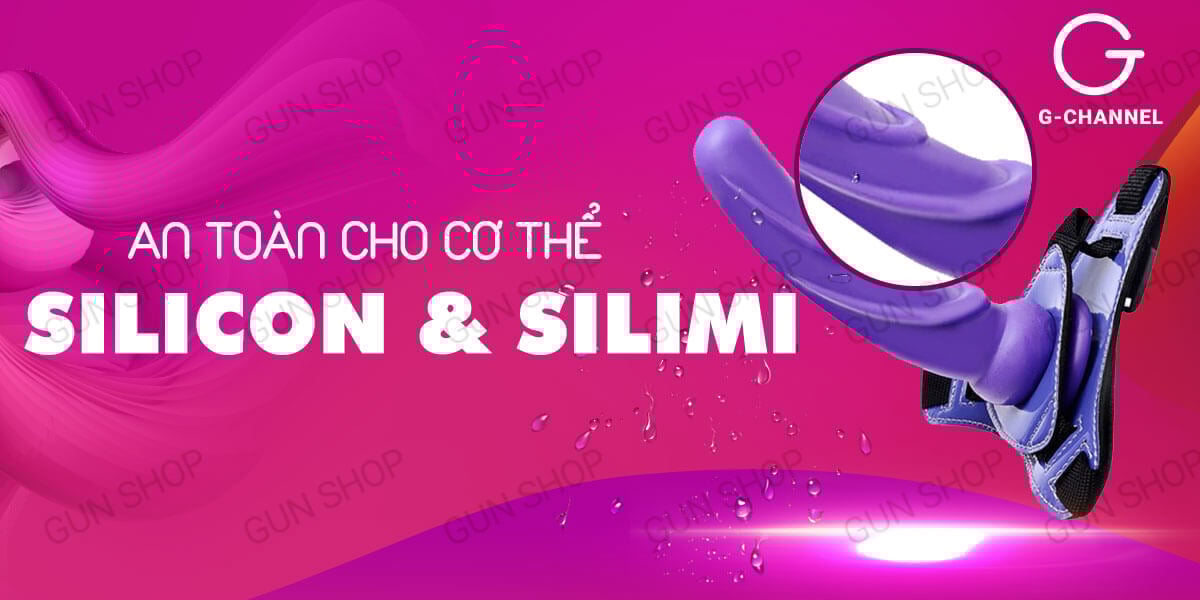 Dương vật giả dây đeo Loveaider silicon cao cấp 10 chế độ rung