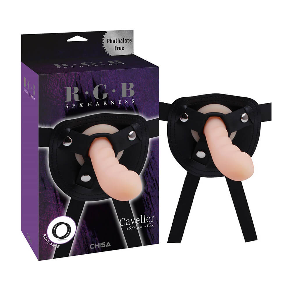 Dương vật giả dây đeo Chisa Strap-on dùng cho cặp đôi lesbian kích thích 