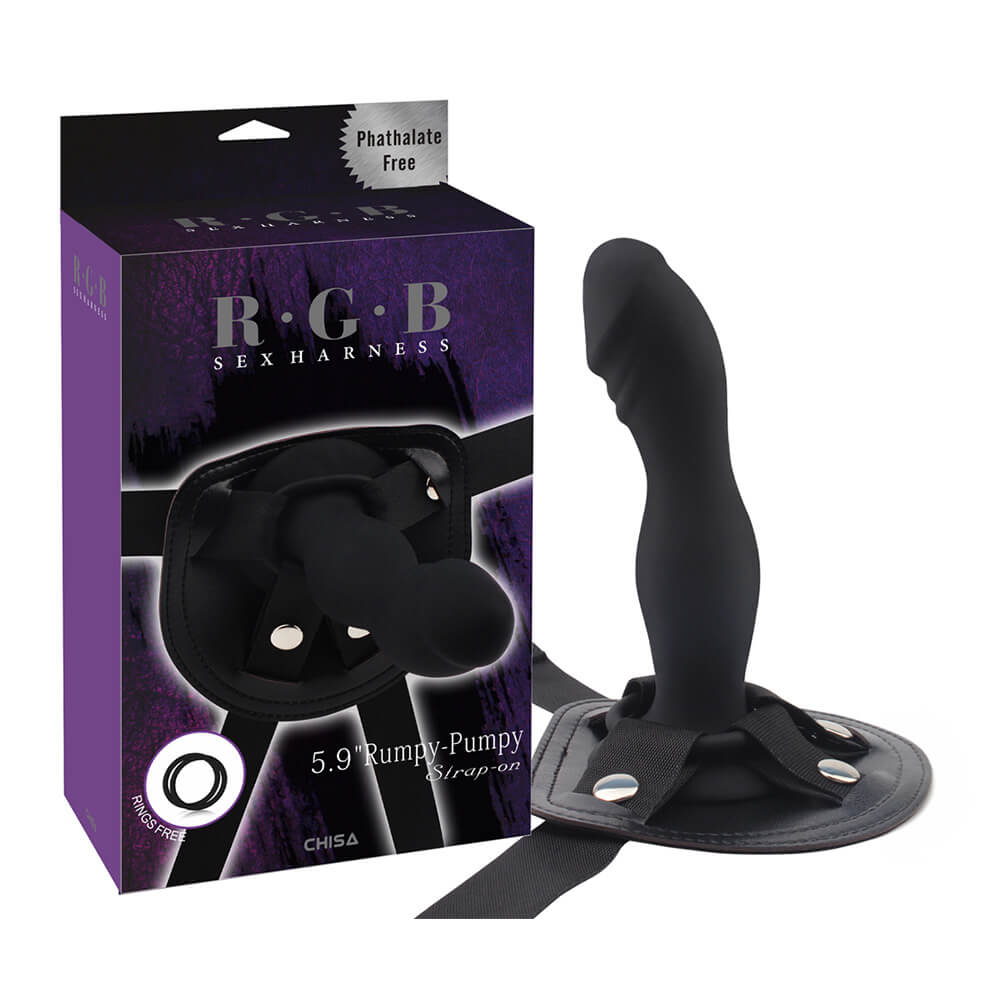 Dương Vật Giả Dây Đeo Chisa Rumpy-Pumpy Strap-on Cho Đồng Tính 