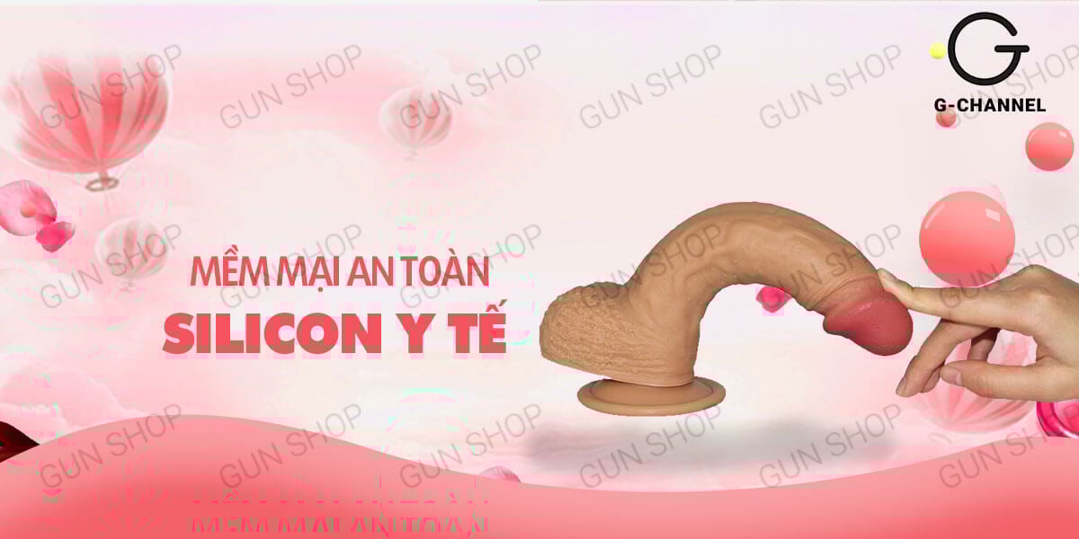 Lovetoy Natural Cock dính tường siêu thực cảm giác thật giá tốt