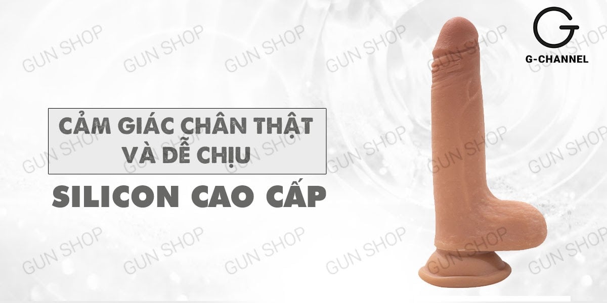 Lovetoy Sliding Skin Dong 7.0” Soft Suction Dildo