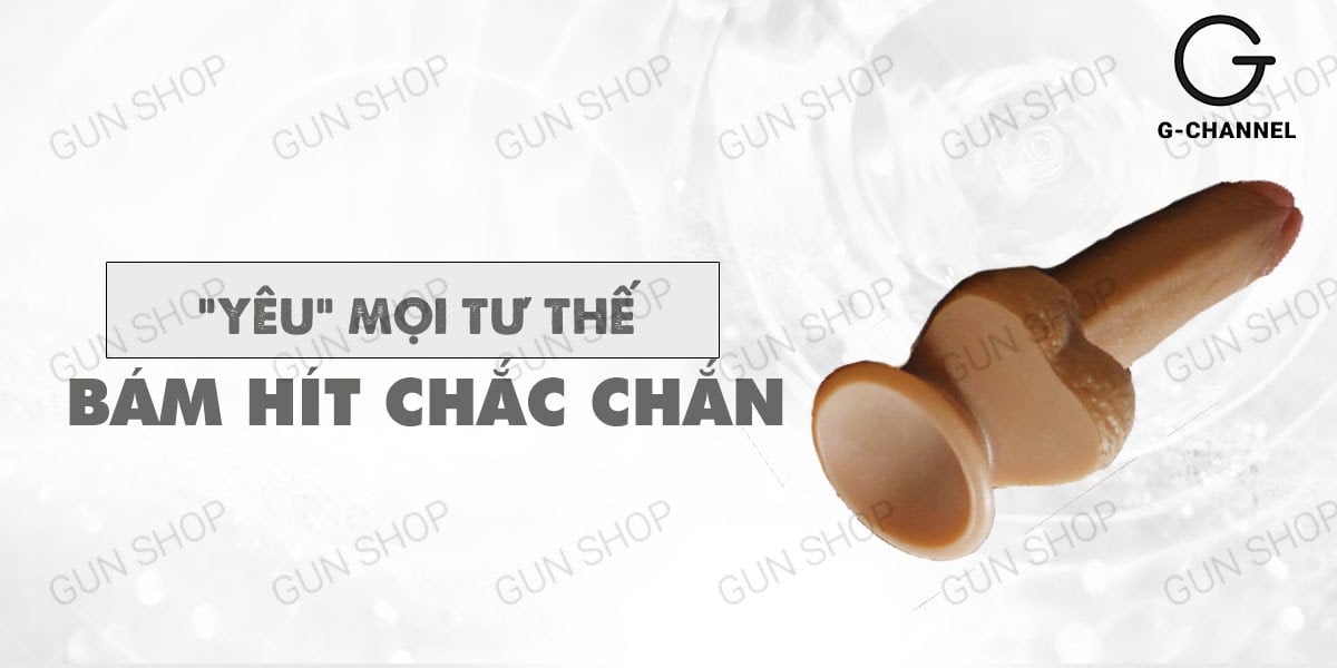 Lovetoy Sliding Skin Dong 7.0” Soft Suction Dildo