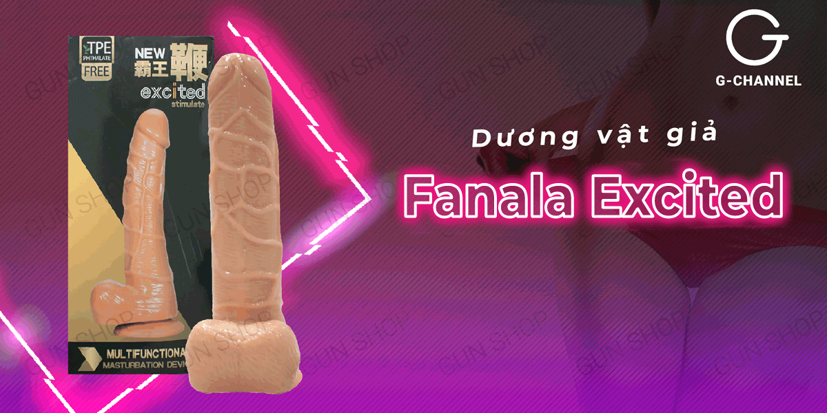 Dương Vật Giả Dính Tường Fanala Excited Hàng Chính Hãng