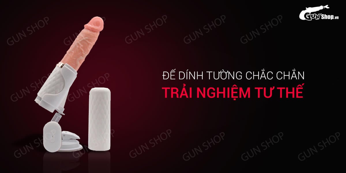 Dương vật giả Uegea dán tường siêu bền kích thích cực đã