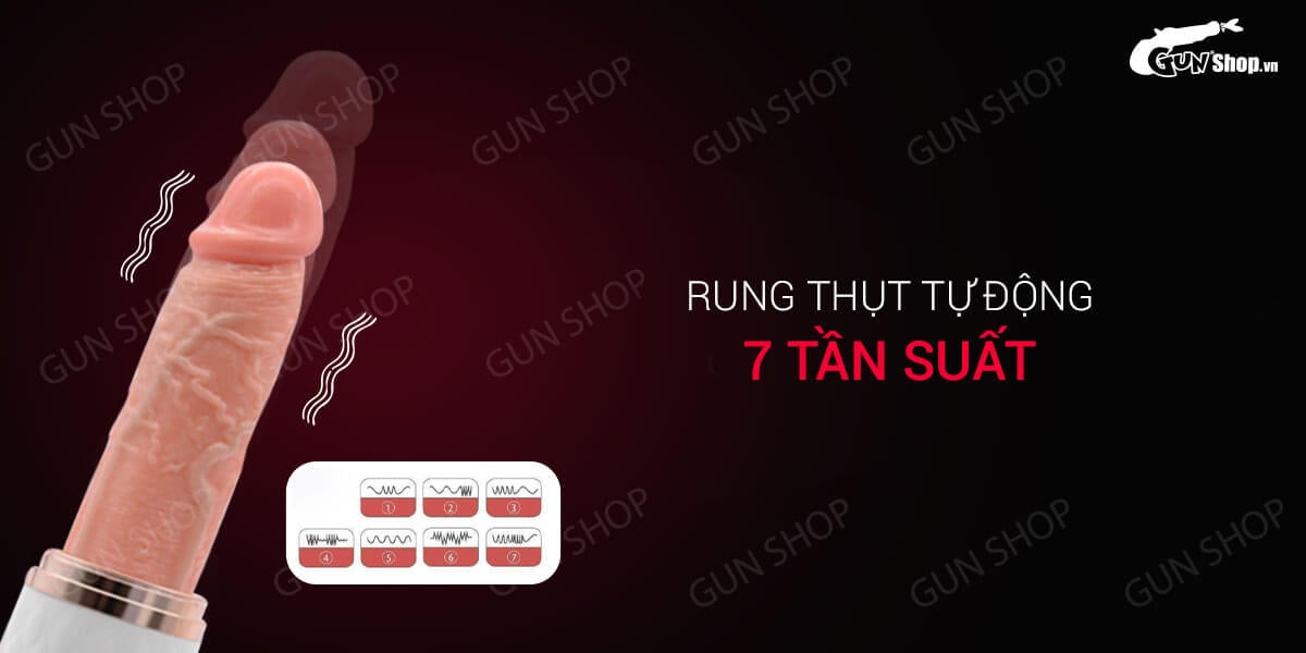 Dương vật giả Uegea dán tường siêu bền kích thích cực đã