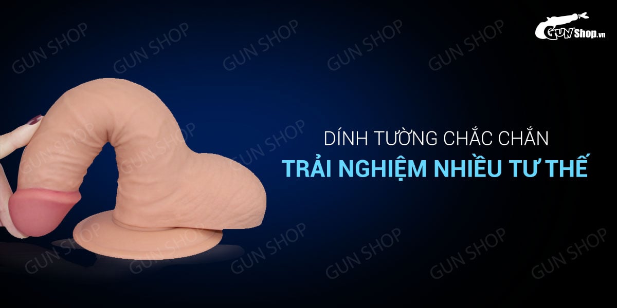 Dương Vật Giả Dính Tường Lovetoy Ultra Soft Mềm Mại 7.5 Inch