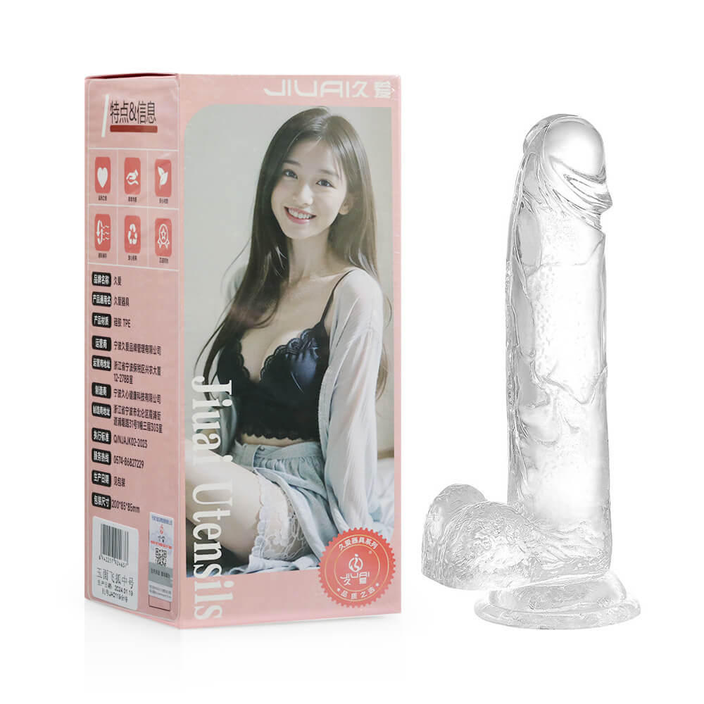 Dương vật giả dính tường Jiuai Real Touch Feeling linh hoạt kín đáo dễ dùng 