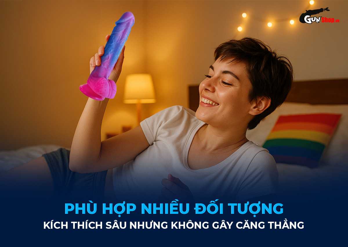  Địa chỉ bán Dương vật giả dính tường Shelly Play Glimzy 17cm giá rẻ