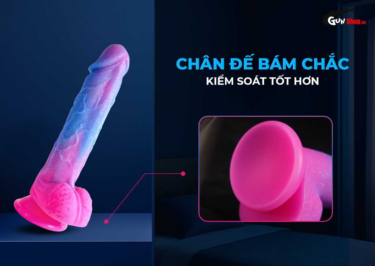  Địa chỉ bán Dương vật giả dính tường Shelly Play Glimzy 17cm giá rẻ