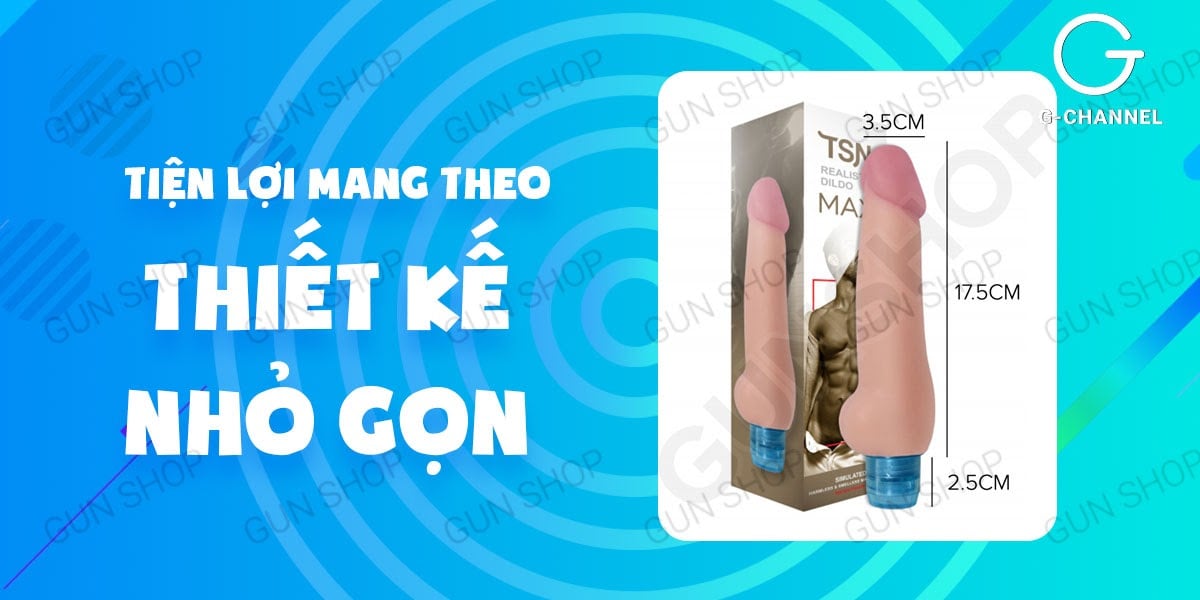 Dương Vật Giả TSN Max Label Kích Thích Cực Mạnh