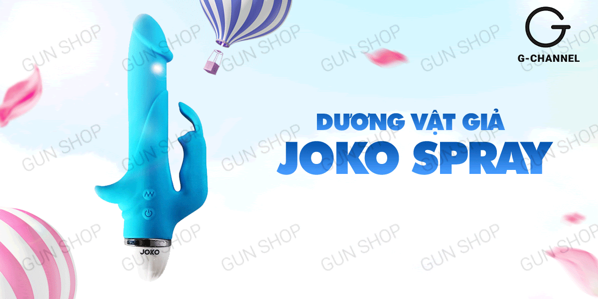 Máy rung dương vật giả Joko Spray tăng khoái cảm, an toàn