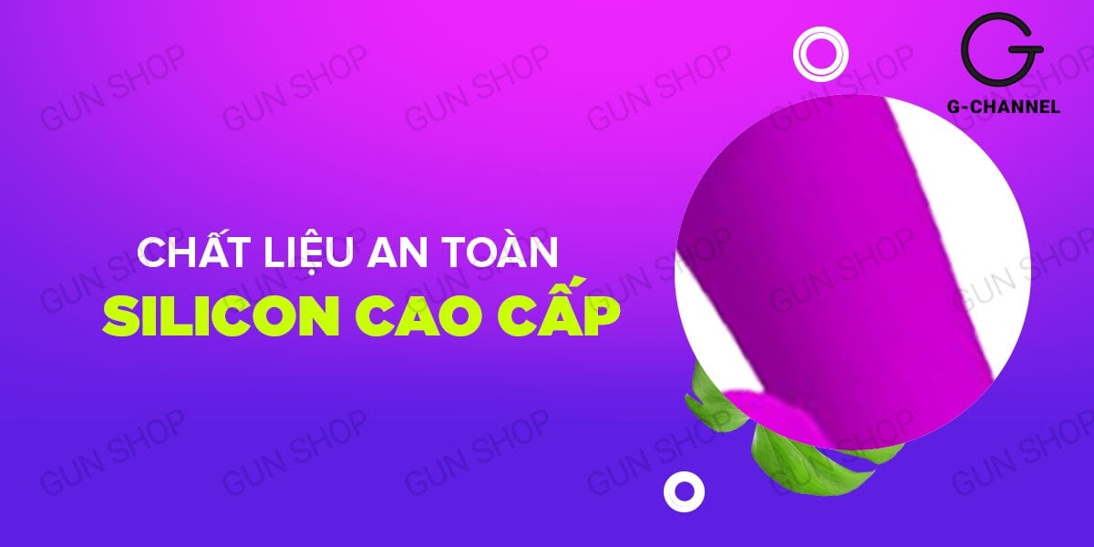 Dương vật giả Pretty Love Snappy sạc silicon mềm siêu kích thích