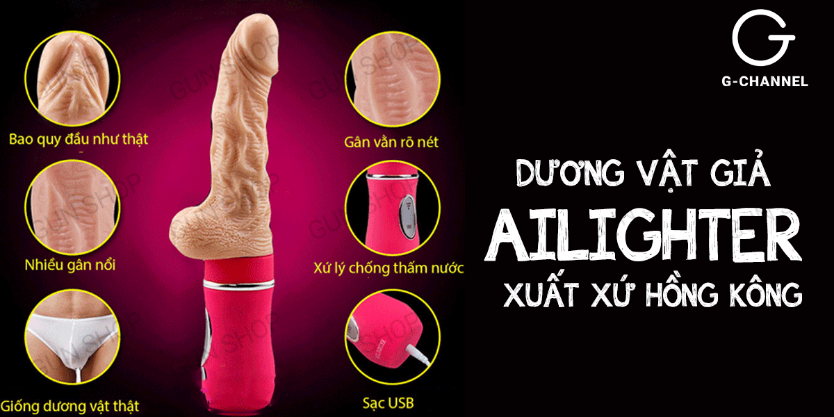 Dương vật giả Ailighter Charge chính hãng cao cấp tại Chúng tôi