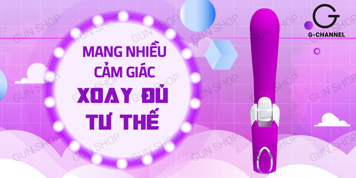 Máy rung đa năng Pretty Love Magic Lounge kích thích mê ly