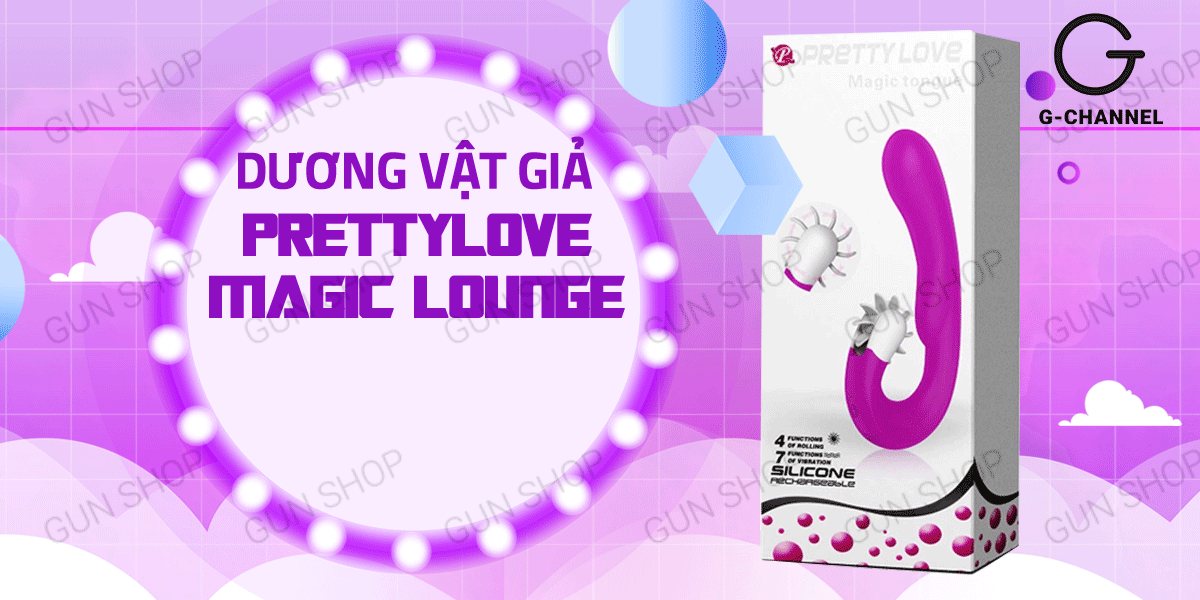 Máy rung đa năng Pretty Love Magic Lounge kích thích mê ly