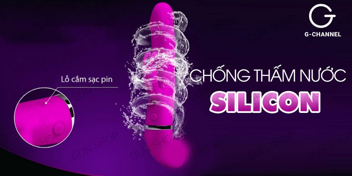 Dương vật giả Pretty Love Henry 12 chế độ rung silicon cao cấp cực khoái