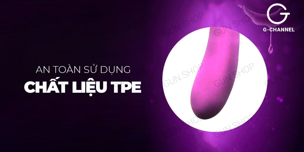 Dương vật giả Wistone Aeggplant rung đa chế độ hình quả cà